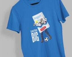 Muški T-shirt GITAK TV Čovjek jogurt – Dream BIG