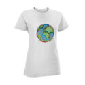 Ženski T-shirt Colorful Globe