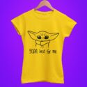 Ženski T-shirt Yoda