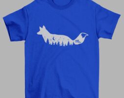 Muški T-shirt Lynx and Fox Fox Night