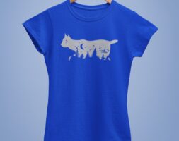 Ženski T-shirt Lynx and Fox Lynx Night